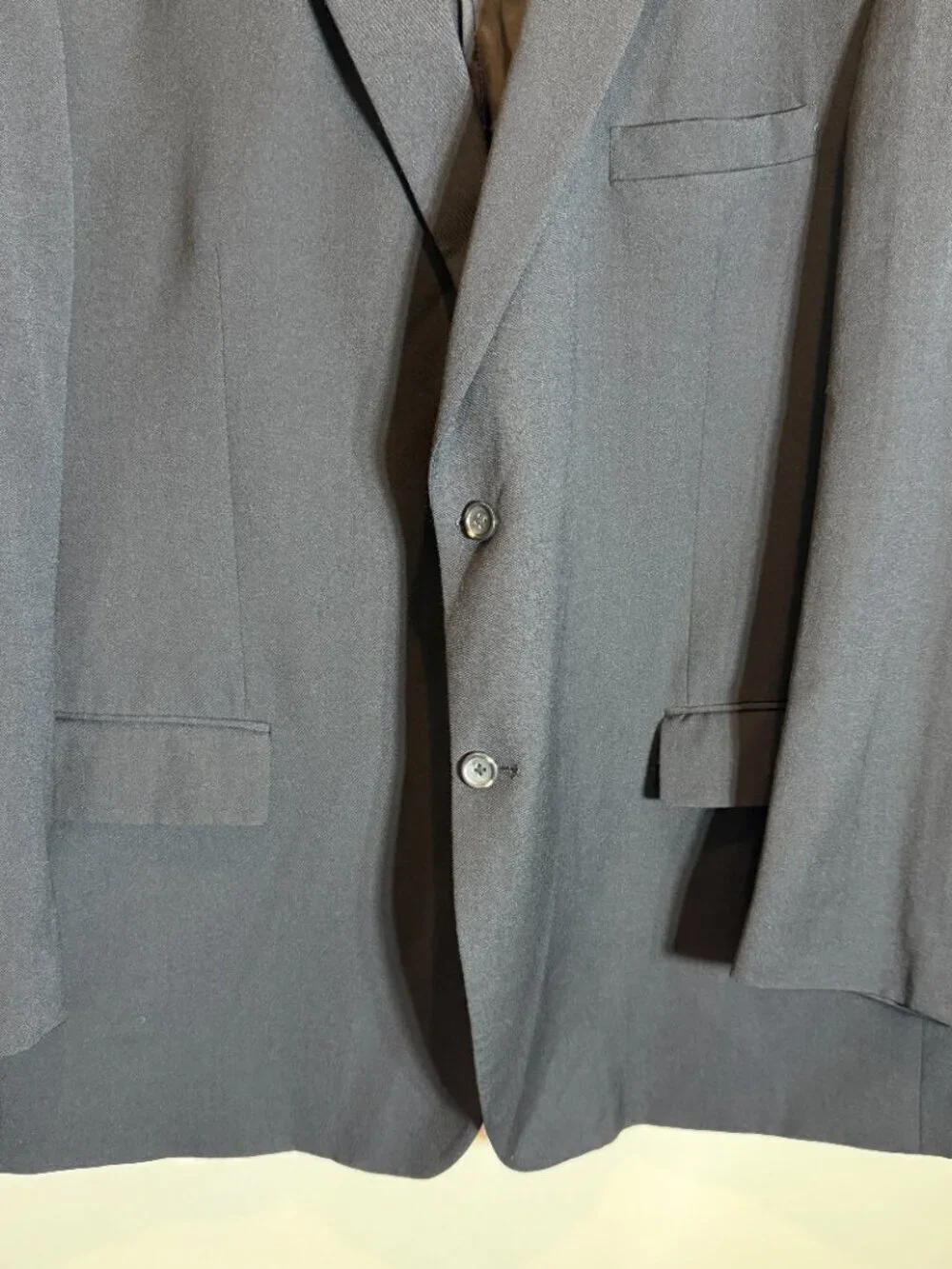 Joseph & Feiss Gold Wool Sport Coat Dinner Jacket Blazer Men's 52L Black Career